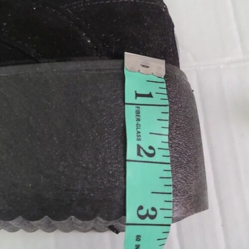 On Your Feet By Chinese Laundry Women's Vtg. Suede Platform Shoes sz 8 M - Picture 7 of 12